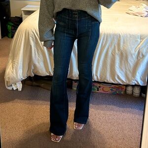 Free people Jayde flare jeans in night sky
